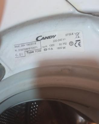 pezzi di ricambio per lavatrice Candy 