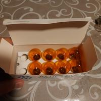 Lampadine arancioni ambra