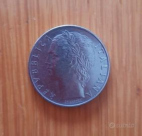 Moneta da 100 lire del 1958 buone condizioni