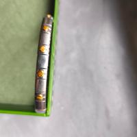 Bracciale elastico acciaio oro Zoppini