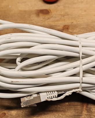 Cavo Eternet Cat 6 Bianco – Alta Velocità RJ45