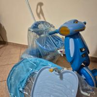 Triciclo con accessori