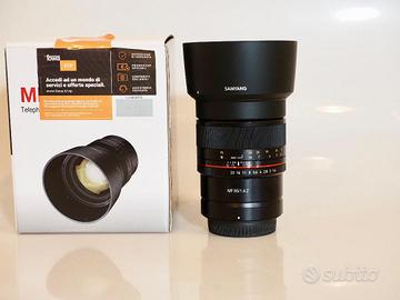 Samyang MF 85mm F/1.4 (Nikon Z) Nuovo