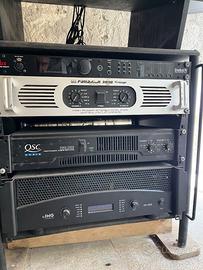Amplificatori QSC ed altri