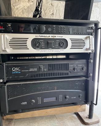 Amplificatori QSC ed altri