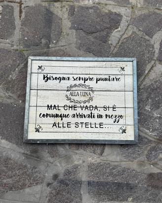 Quadro frase motivazionale