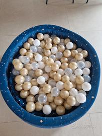 piscina soffice per bambini con palline 