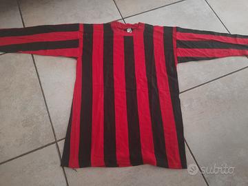 MAGLIA CALCIO VINTAGE MILAN FOGGIA 4 VALSPORT