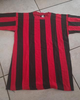 MAGLIA CALCIO VINTAGE MILAN FOGGIA 4 VALSPORT