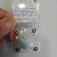 10 lire 1948 Repubblica Italiana Periziata 