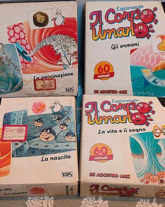 Serie Educative / Documentari (4 VHS)
