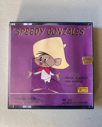 Pellicola super 8 Speedy gonzales