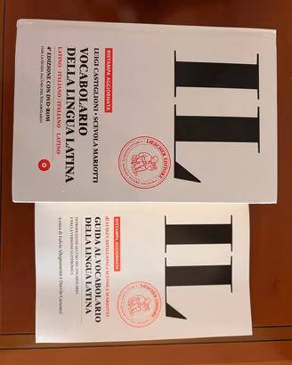 Vocabolario della lingua Latina