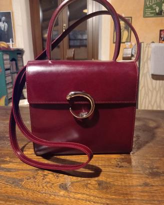 Borsa Cartier Panthere originale tracolla bordeux
