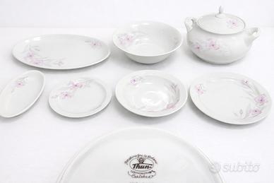 Servizio da tavola completo in porcellana THUN