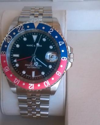 Marc & Sons Homage Gmt Pepsi Limited Edition ETA