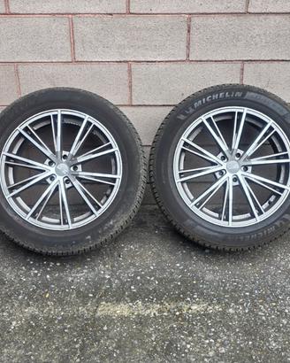 cerchi oz e gomme michelin ford kuga 2019