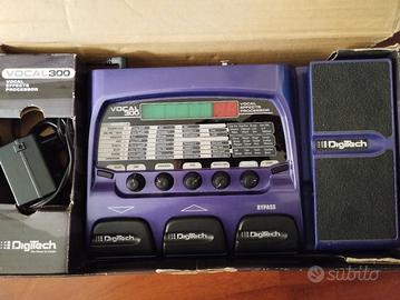 pedaliera multieffetto per voce DIGITECH VOCAL 300