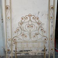 letto in ferro battuto 
