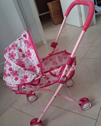 Carrozzina / Passeggino giocattolo per bambole 