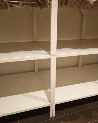 Mobile scaffalatura modulare Ikea Platsa con top 