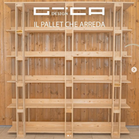 Scaffale in Legno Gicadesign