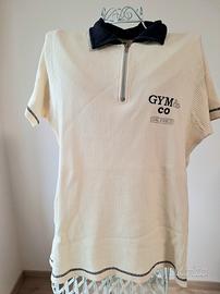 maglia vintage donna Galerie Blanche Gym&co  coton