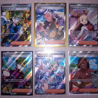 Lotto 6 Carte Pokemon Ita Holo Fuoriserie Full Art