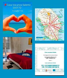 Disponibile casa vacanza in Salento