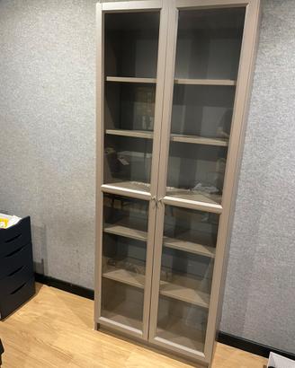 Billy libreria ikea ante in vetro