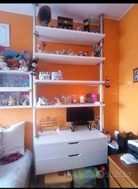 Struttura componibile ikea- libreria