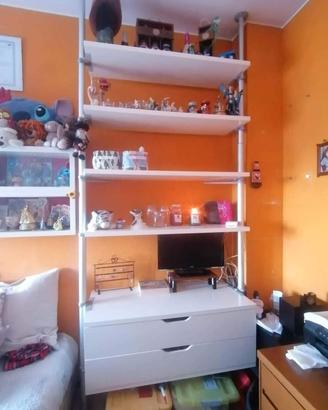Struttura componibile ikea- libreria