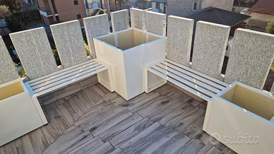 Fioriere su Misura in Alluminio 