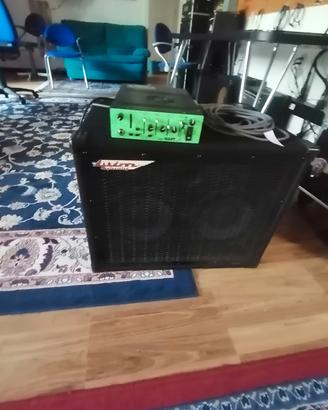 ashdown testata 300 watt per basso più Cassa 2x10 