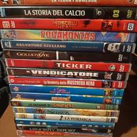 Collezione DVD Di Film e di Cartoni animati