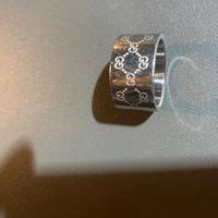 anello gucci acciaio 