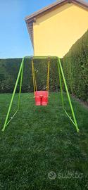 Altalena pieghevole per bambini da giardino