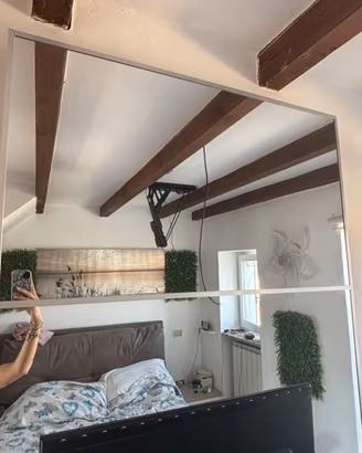 Ante scorrevoli a specchio armadio Pax ikea