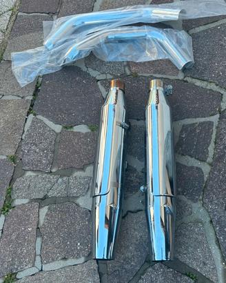 Coppia scarico Harley Sportster