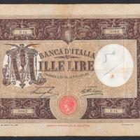 Banconota lire 1000 del 1930