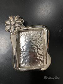 Porta postit in argento