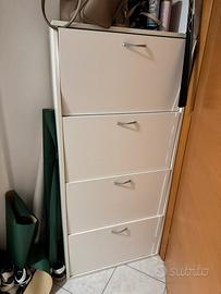 Scarpiera 4 scomparti