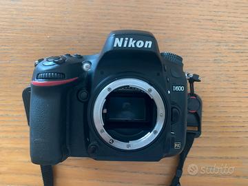 Nikon d600 con 50mm e 85mm