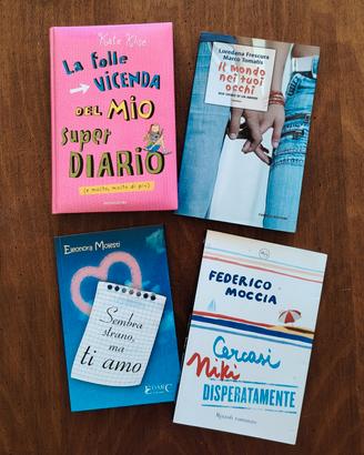 4 libri in blocco