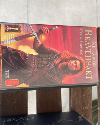 film VHS Braveheart COFANETTO DOPPIO