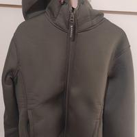 Giacca antivento verde militare