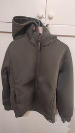 Giacca antivento verde militare