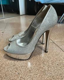 Scarpe con tacco decolletè cerimonia