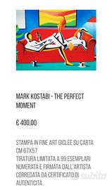 stampa di Mark Kostabi