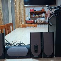 Sistema Home Cinema 5.1 Creative SBS 580 - Audio 